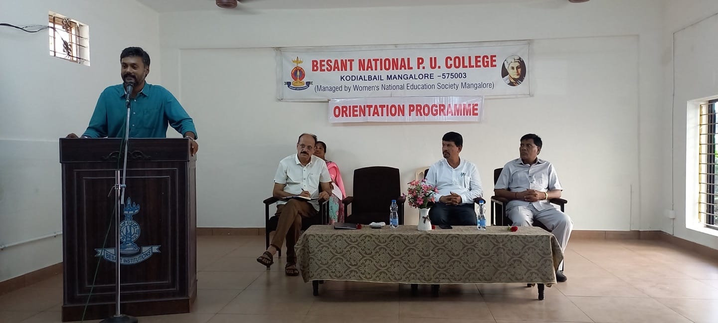 I PUC Orientation Programme